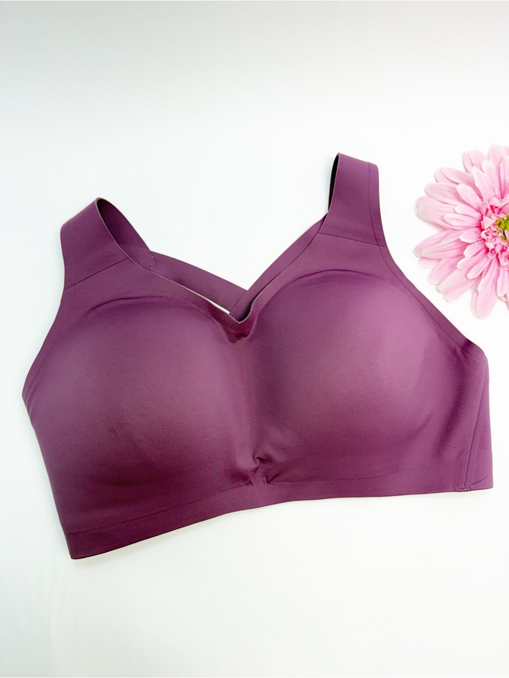 Lululemon Enlite Weave-Back Bra High Support 38DD Purple